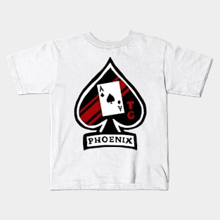 phoenix logo millitary green Kids T-Shirt